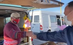 VIDEO // Andrian Candu la piața din Hîncești: „Votați cu cine vreți, numai să nu votați Dodon”